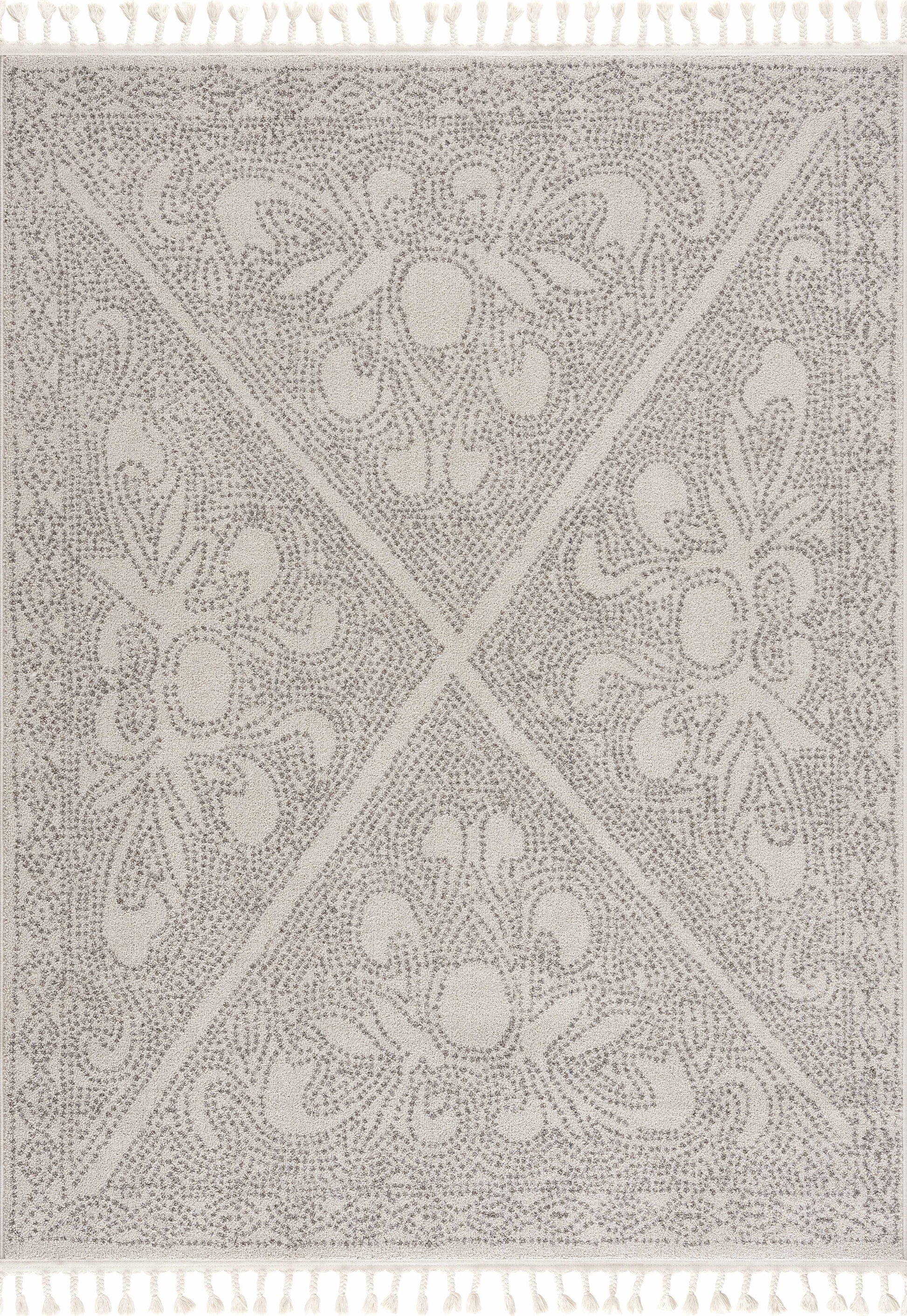 Birdwood Cream & Brown Area Rug - Boutique Rugs
