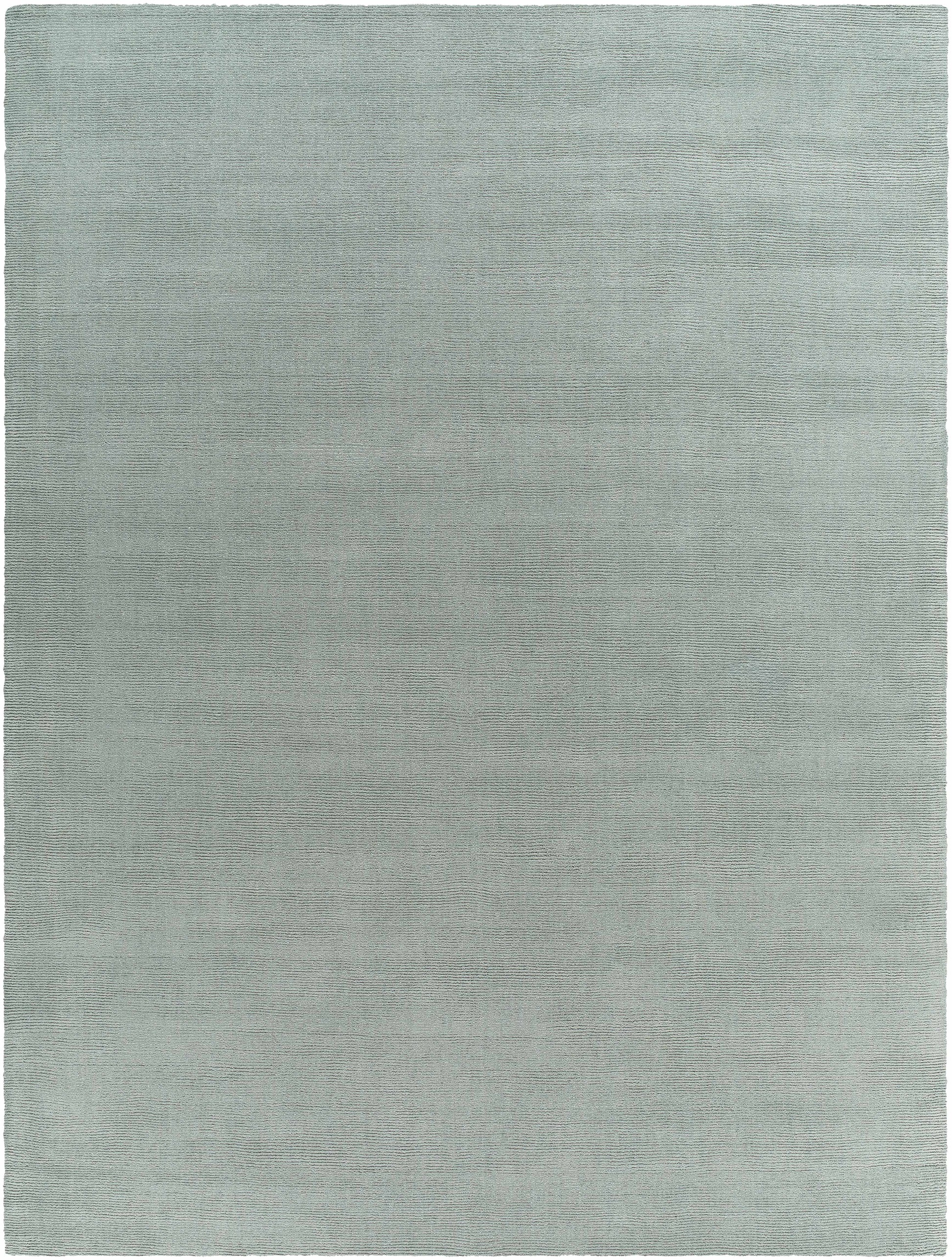 Dusty Sage Solid Wool Area Rug - Boutique Rugs