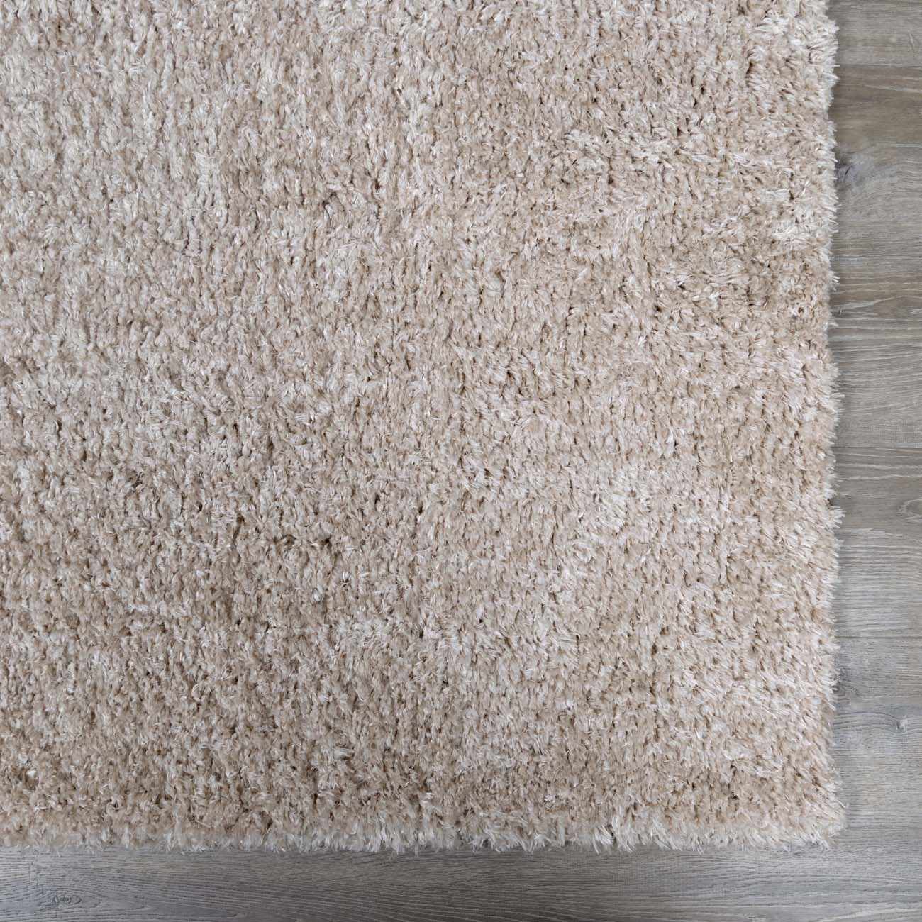 Siari Solid Oatmeal Shag Rug - Boutique Rugs