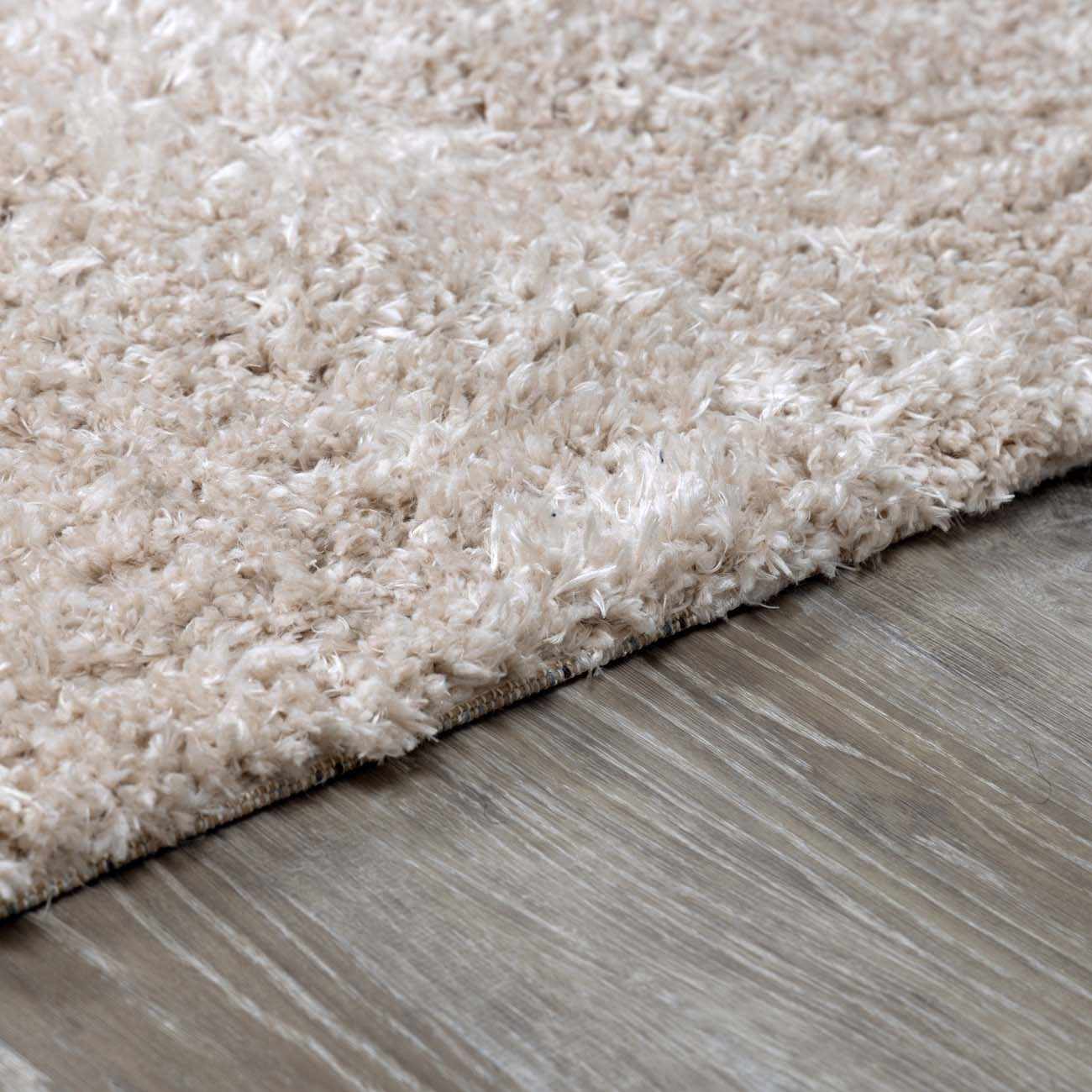 Siari Solid Oatmeal Shag Rug - Boutique Rugs