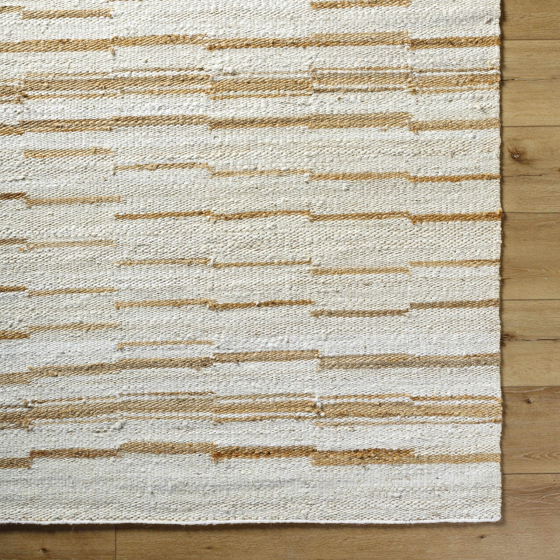 Broken Striped Jute Rug - Boutique Rugs