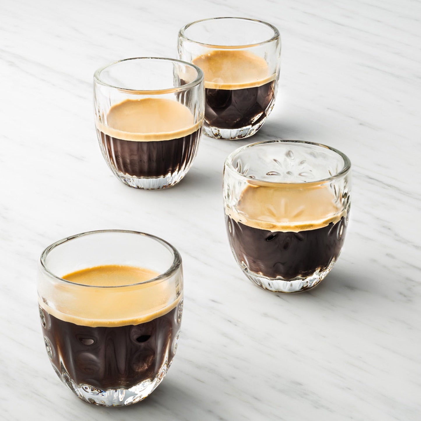 Troquet Assorted Espresso Cup Set -4