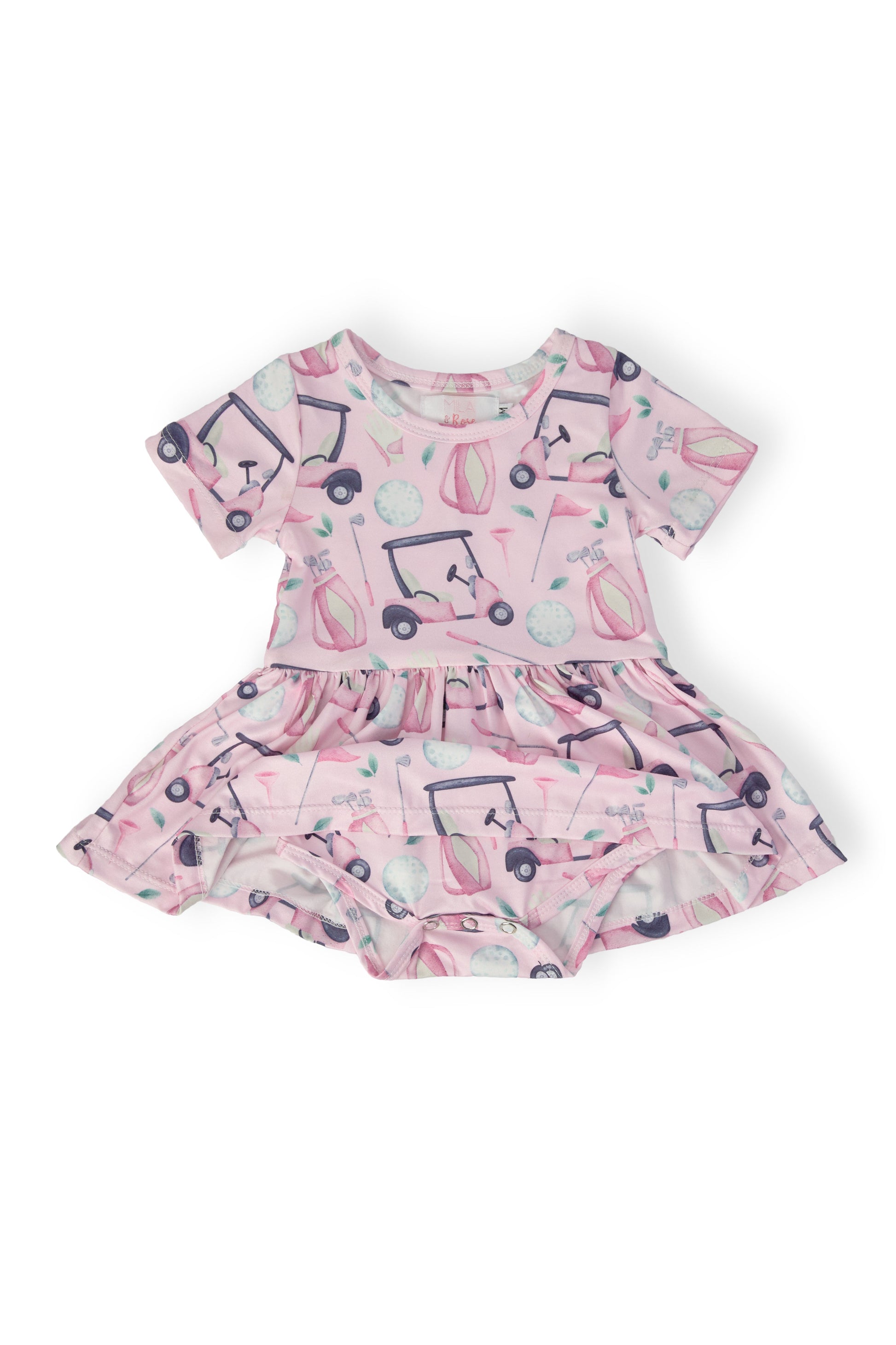 Tee Time Golf Cart Twirl Bodysuit - Mila & Rose ®