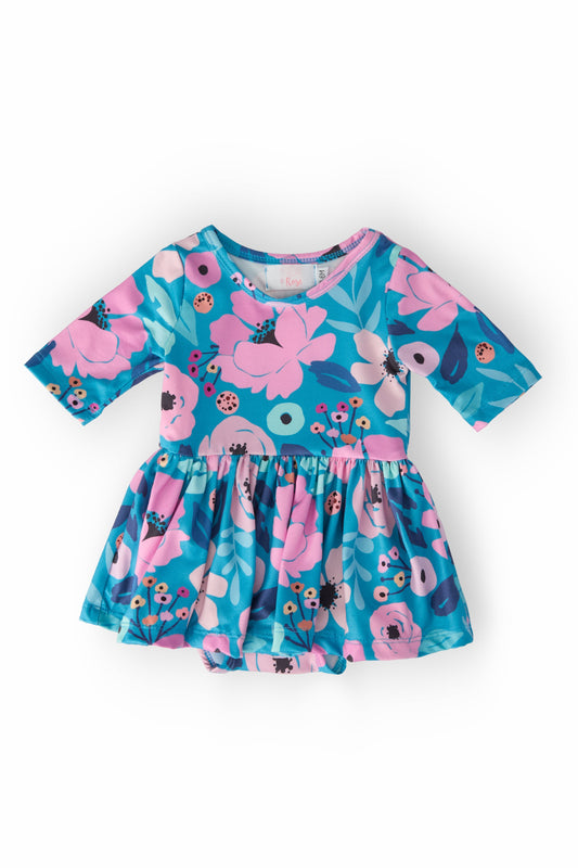 Twirling in Teal Twirl Bodysuit - Mila & Rose ®