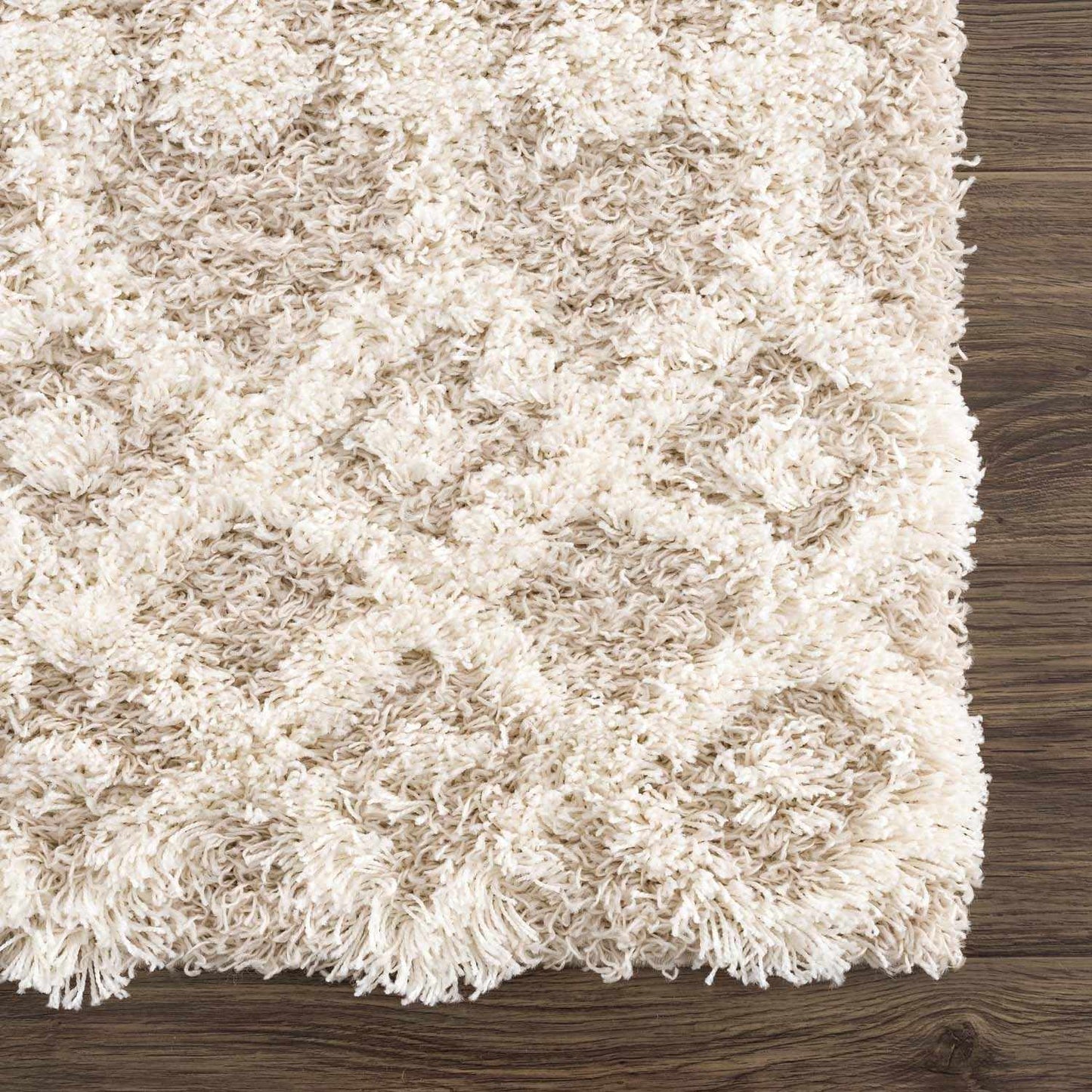 Prompton Cream Plush Area Rug - Boutique Rugs