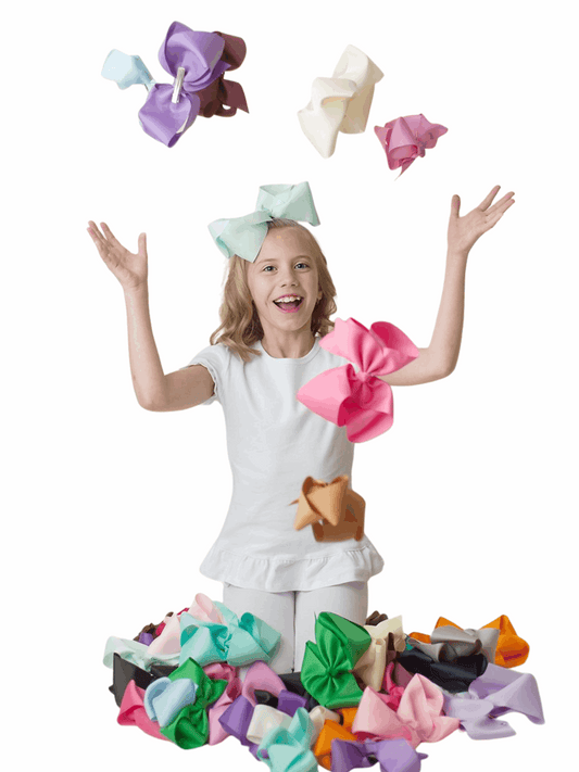 Solid Hair Bows - ARB Blanks