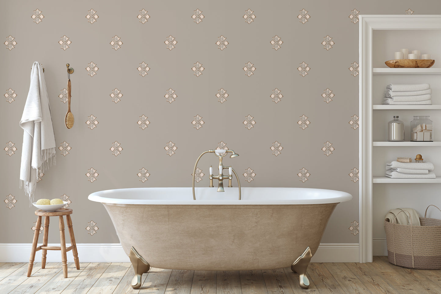 Wilson Wallpaper by Melissa Johnson Design - Loomwell Home Goods