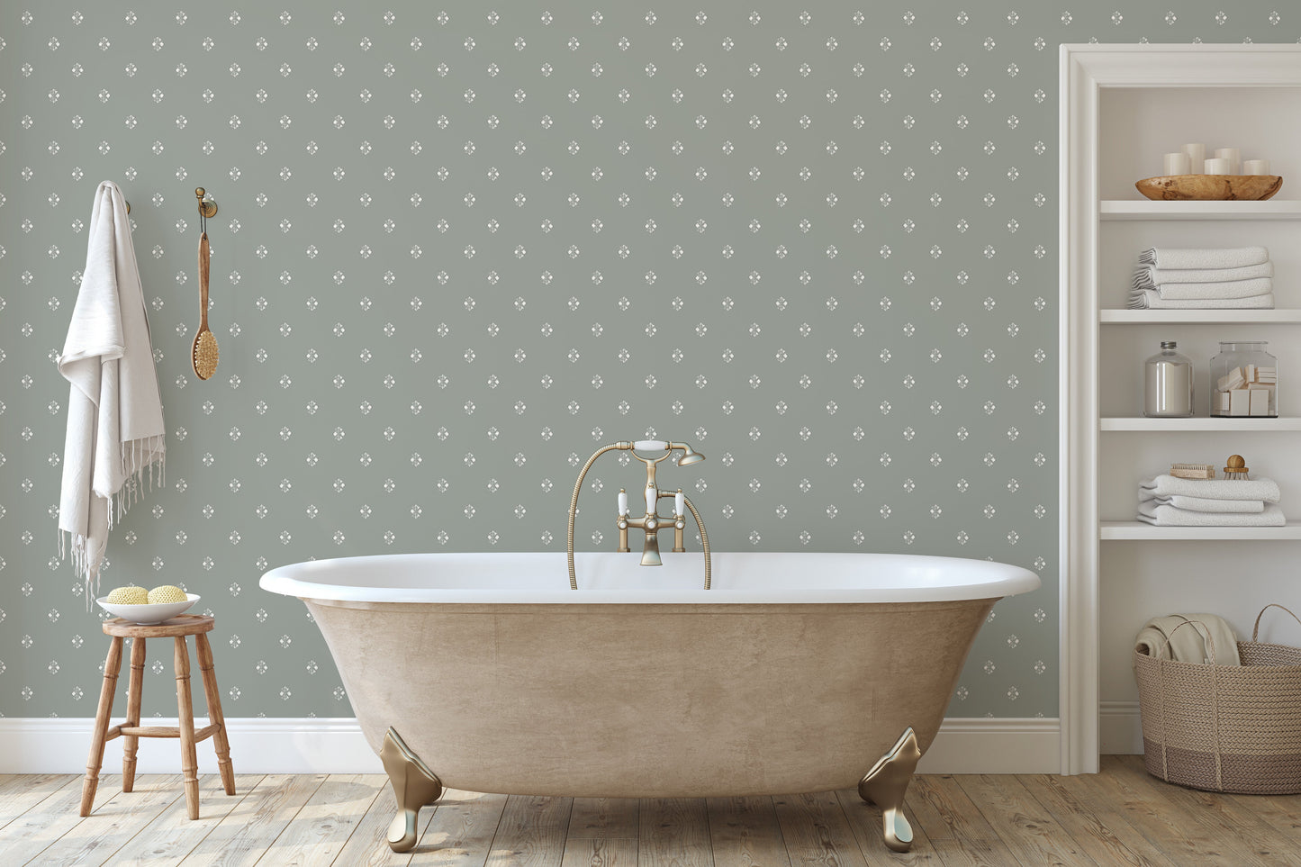 Wilson Wallpaper by Melissa Johnson Design - Loomwell Home Goods