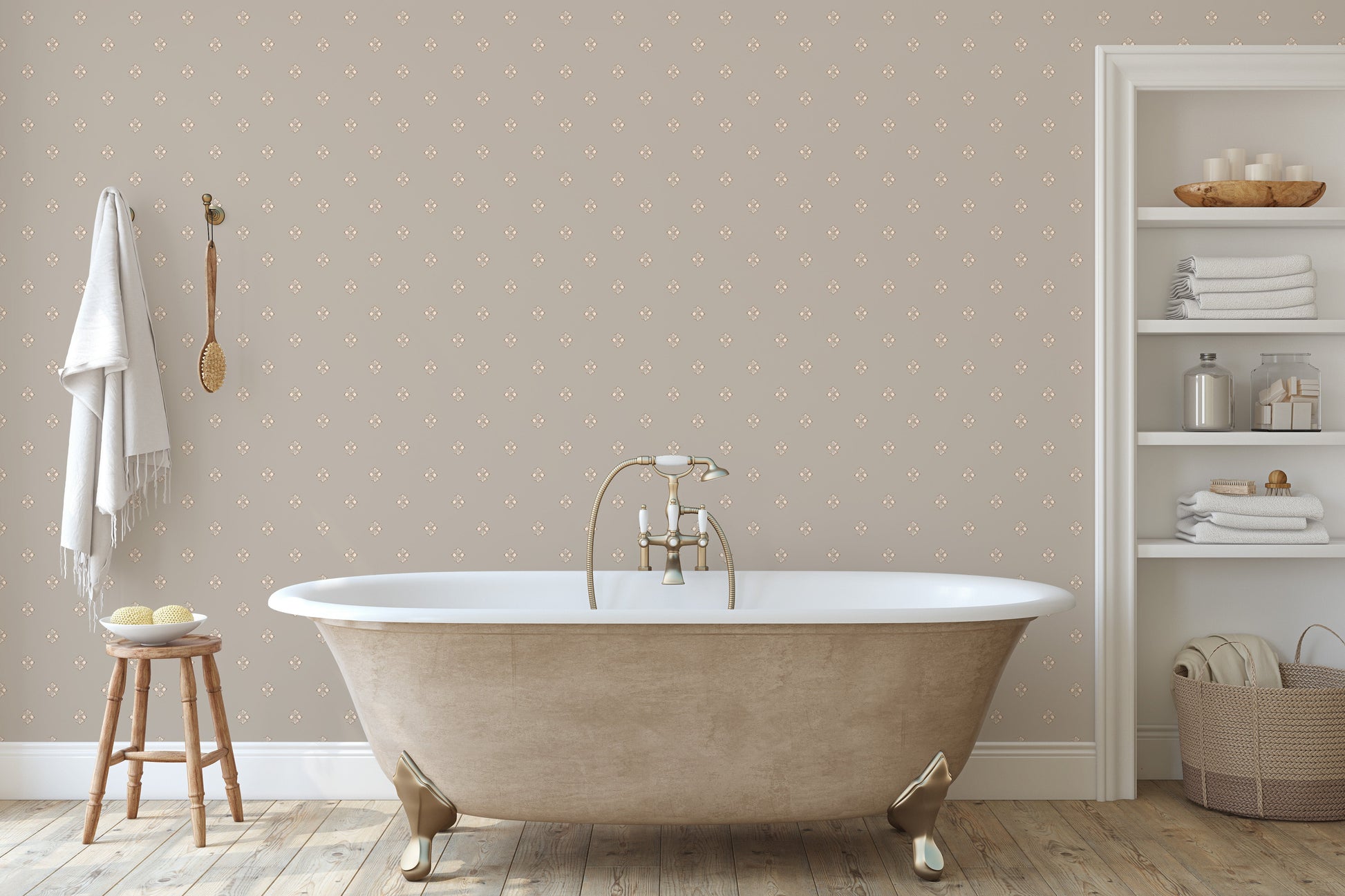 Wilson Wallpaper by Melissa Johnson Design - Loomwell Home Goods