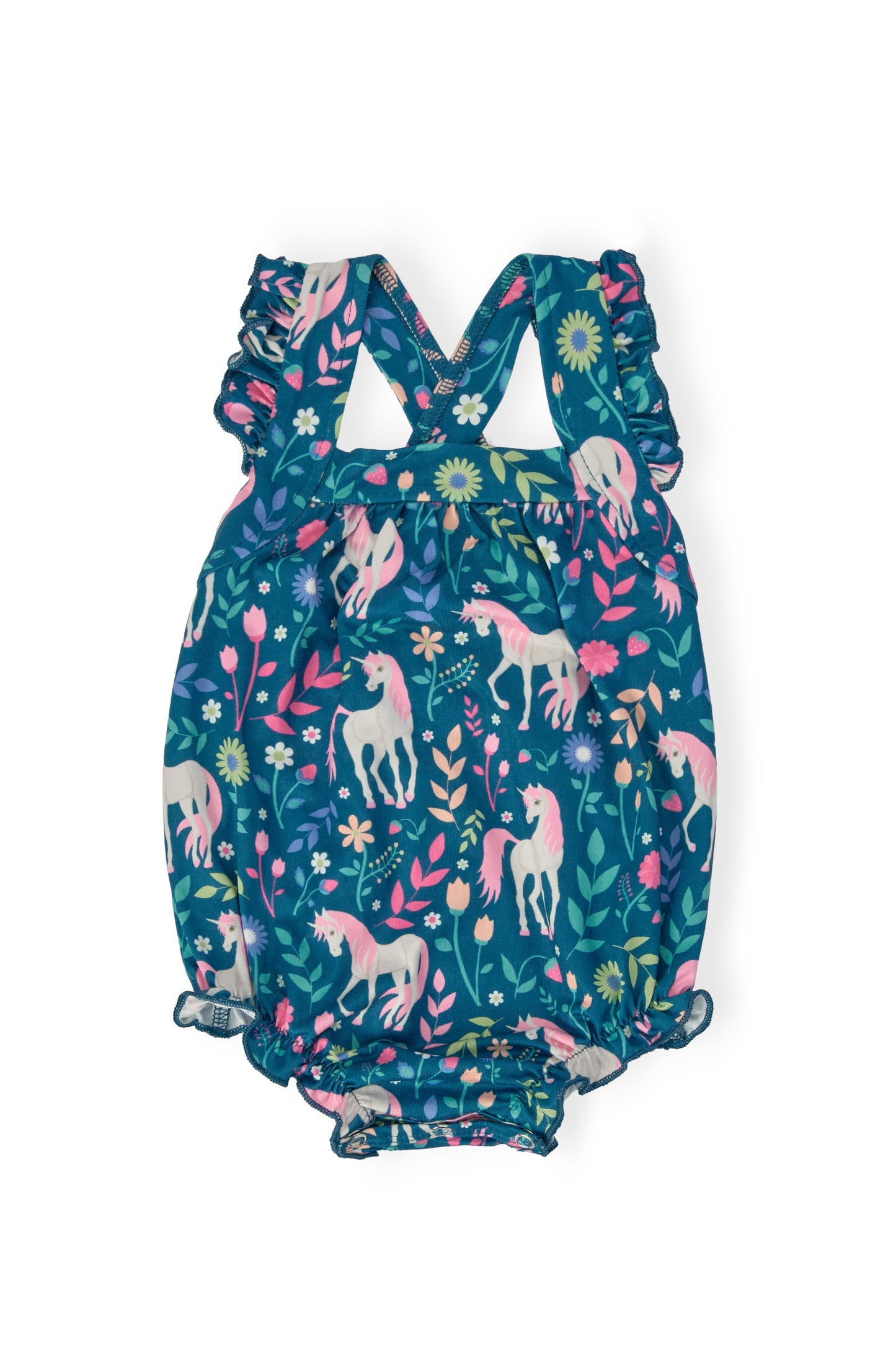 Wish Upon a Unicorn Ruffle Romper Outfit - Mila & Rose ®