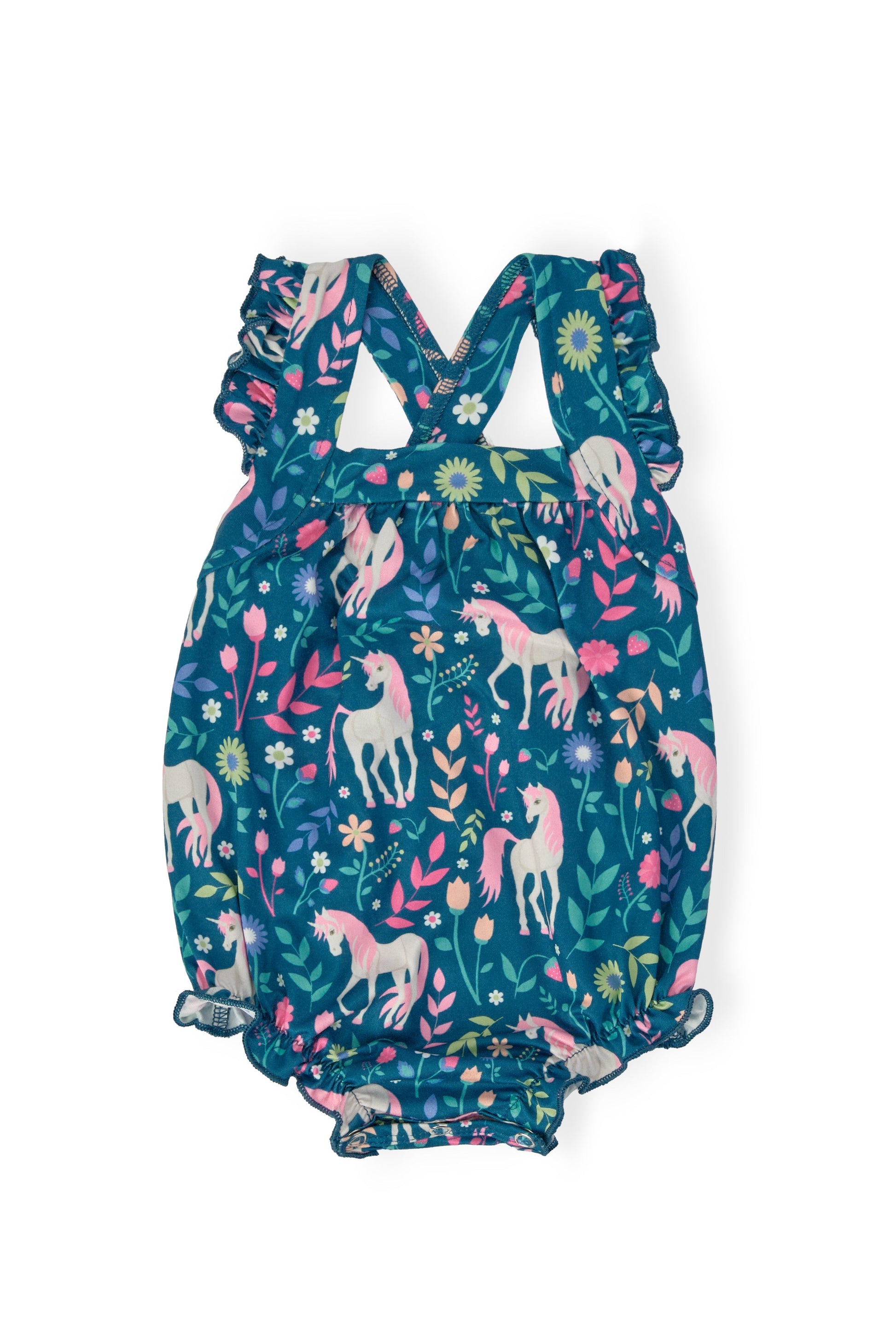 Wish Upon a Unicorn Ruffle Romper Outfit - Mila & Rose ®