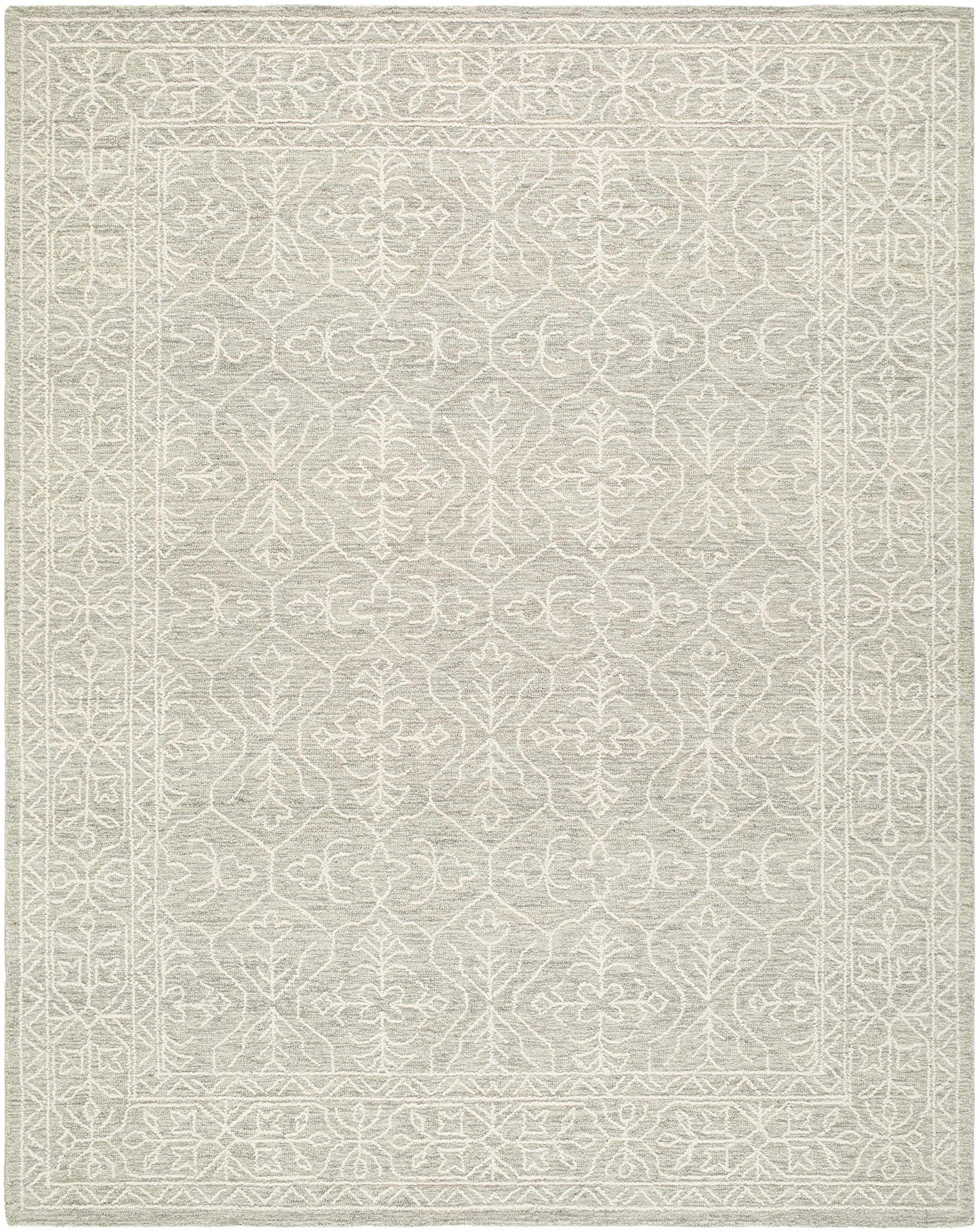 Gray Wool Area Rug - Boutique Rugs