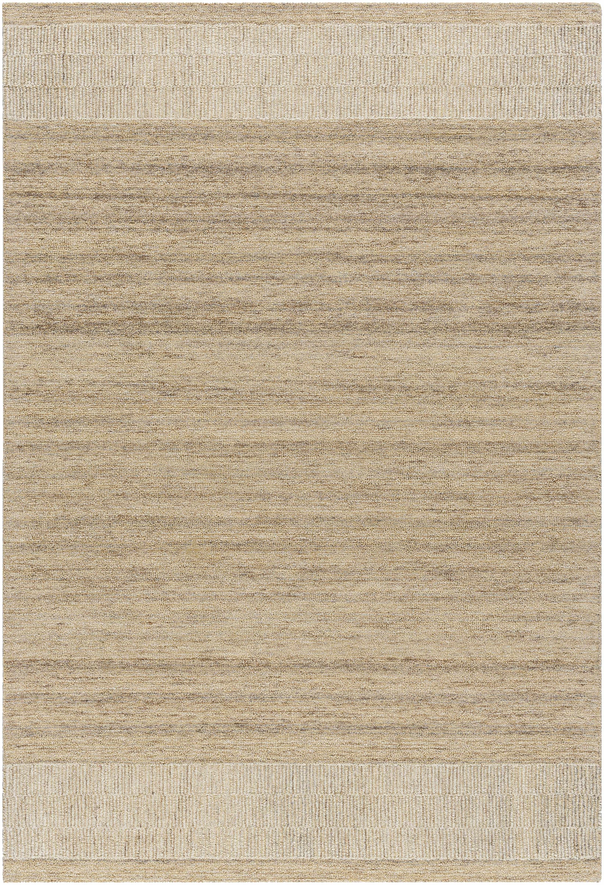 Beige Wool Area Rug - Boutique Rugs
