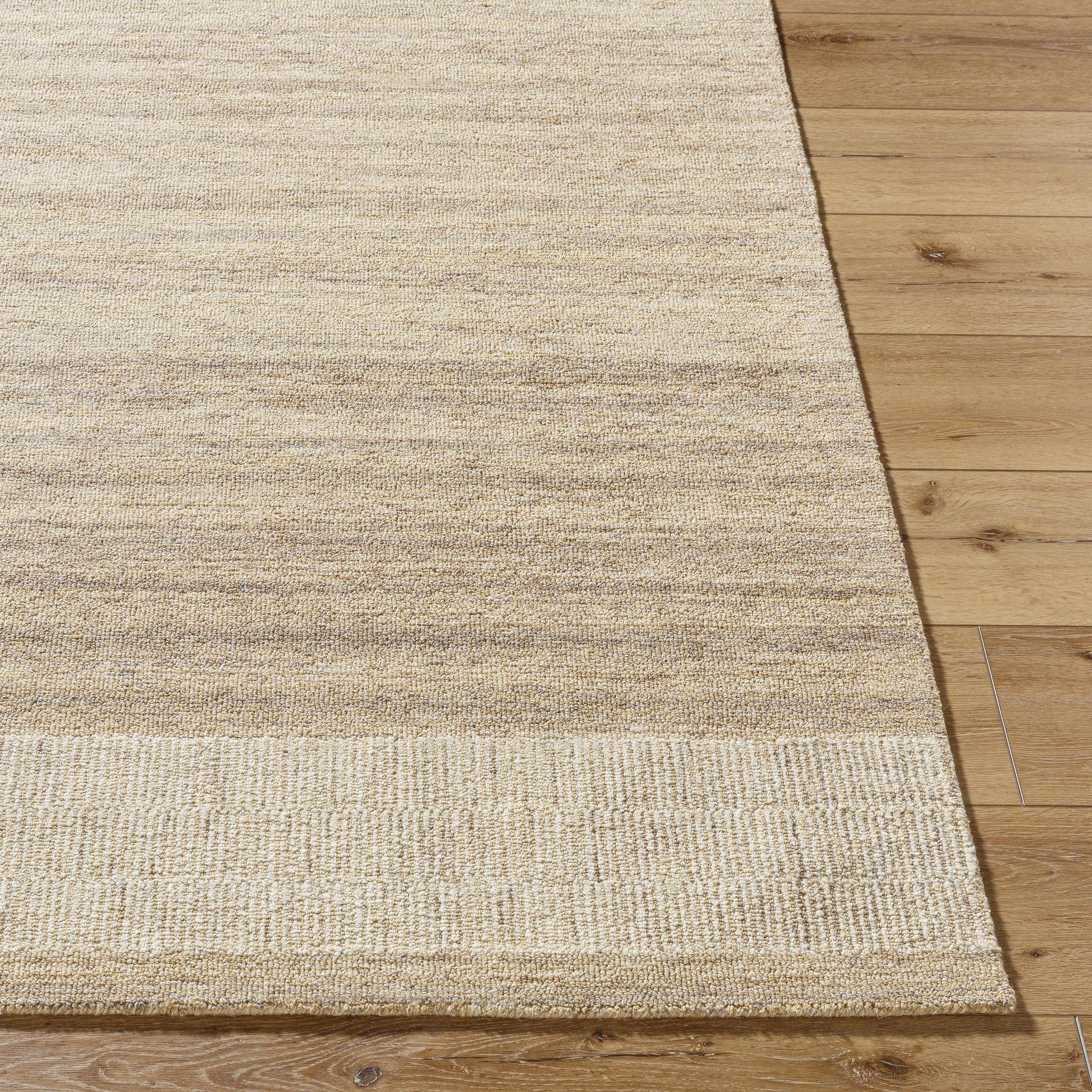 Beige Wool Area Rug - Boutique Rugs