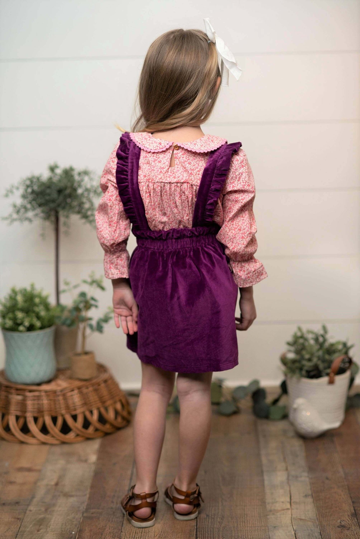 Purple Jumper Dress and Top