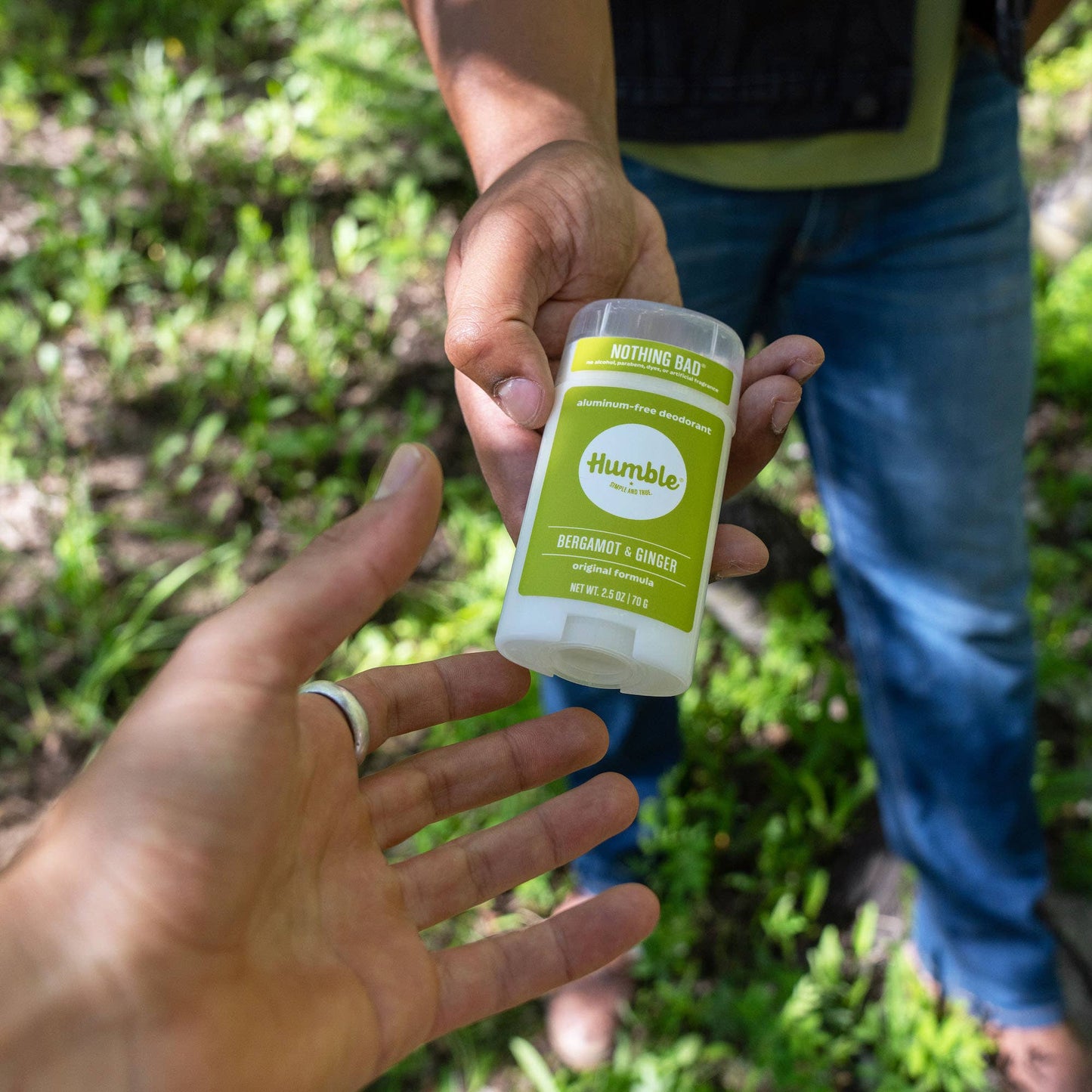 Natural Deodorant - Bergamot & Ginger - Humble Brands Inc.