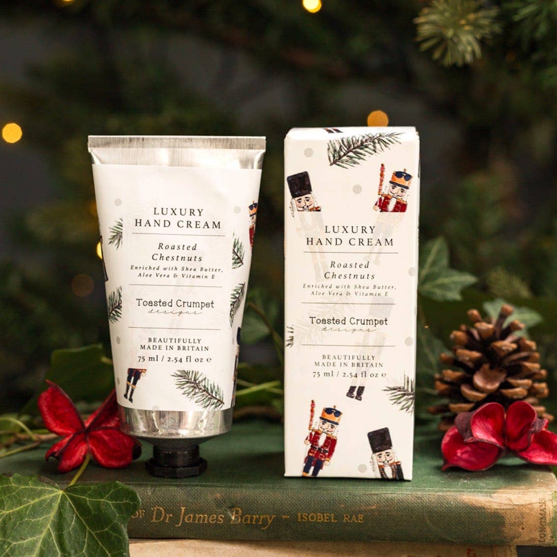 Luxury Hand Cream - Roasted Chestnuts (Nutcracker) - Toasted Crumpet