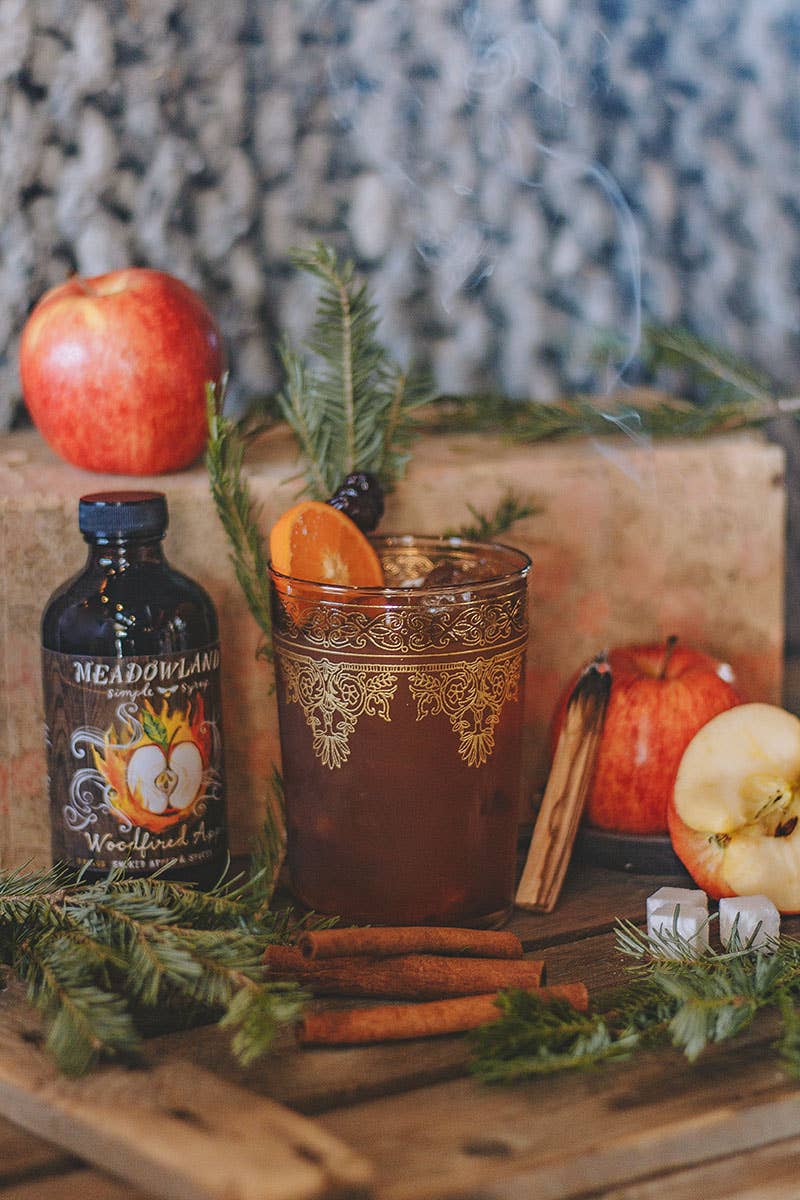 Woodfired Apple Simple Syrup - Tea, Cider, Toddy