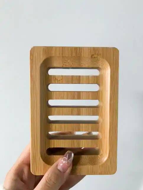 Bamboo Soap Dish - Natural Eco-Friendly