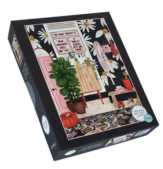 Jigsaw Puzzle - Wallet Glasses Keys Phone - 1000 piece - ellembee gift