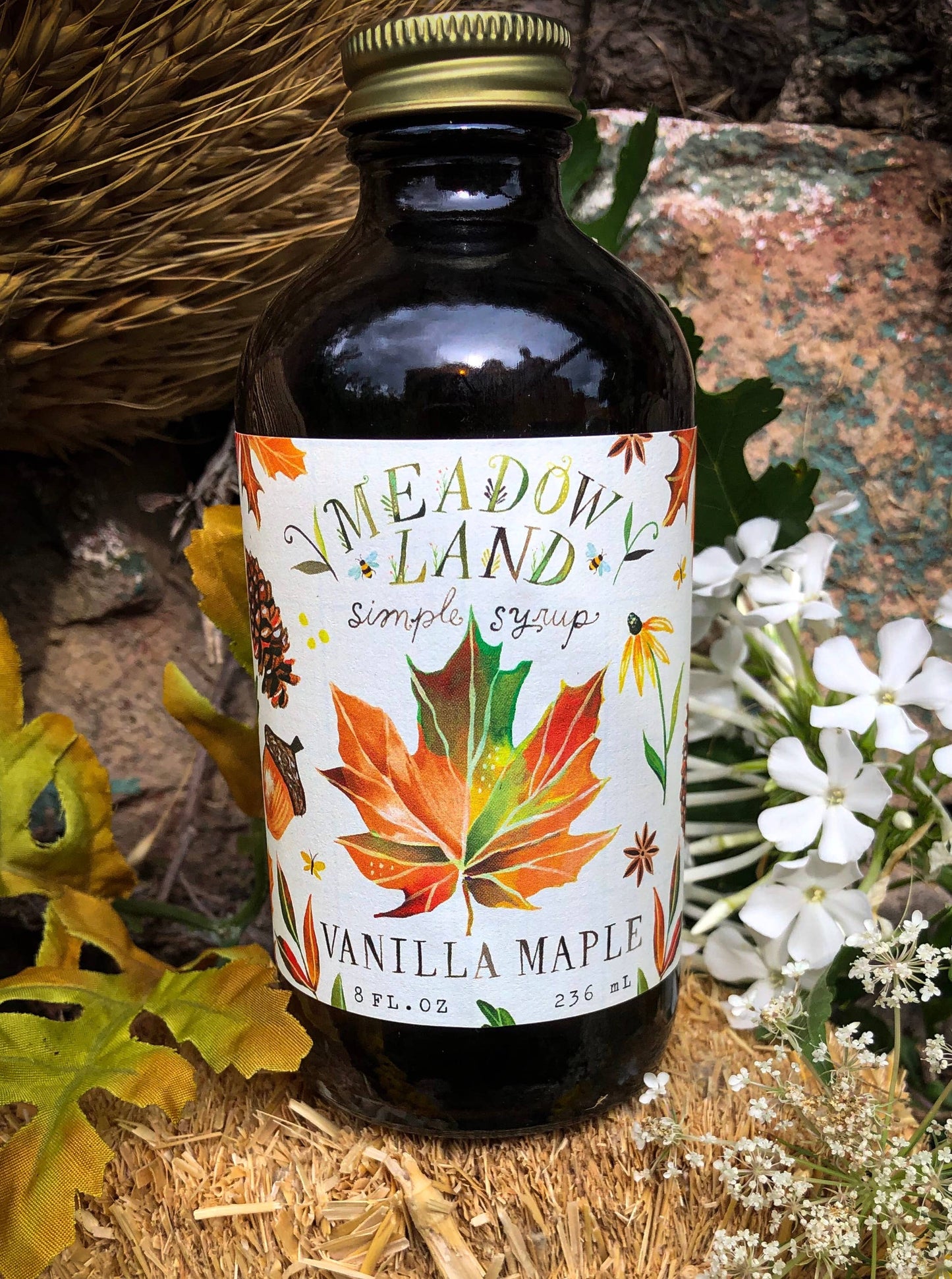 Vanilla Maple Simple Syrup - Coffee and Cocktails