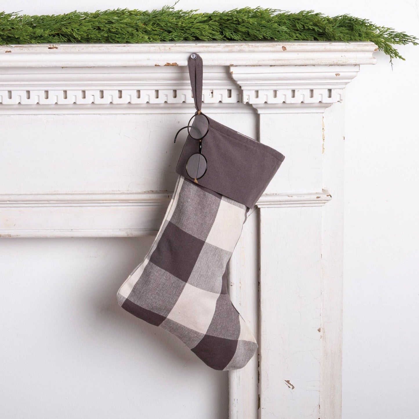 Buffalo Check Christmas Stocking