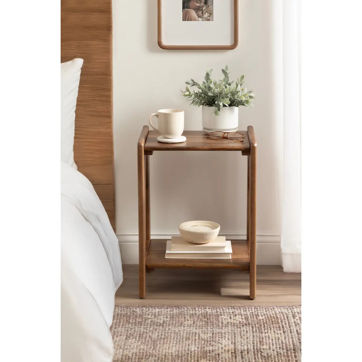 Aarstad Modern Arch Side Table - kateandlaurel