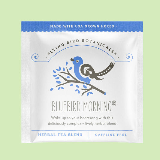 Bluebird Morning Herbal Tea – Individual Envelope