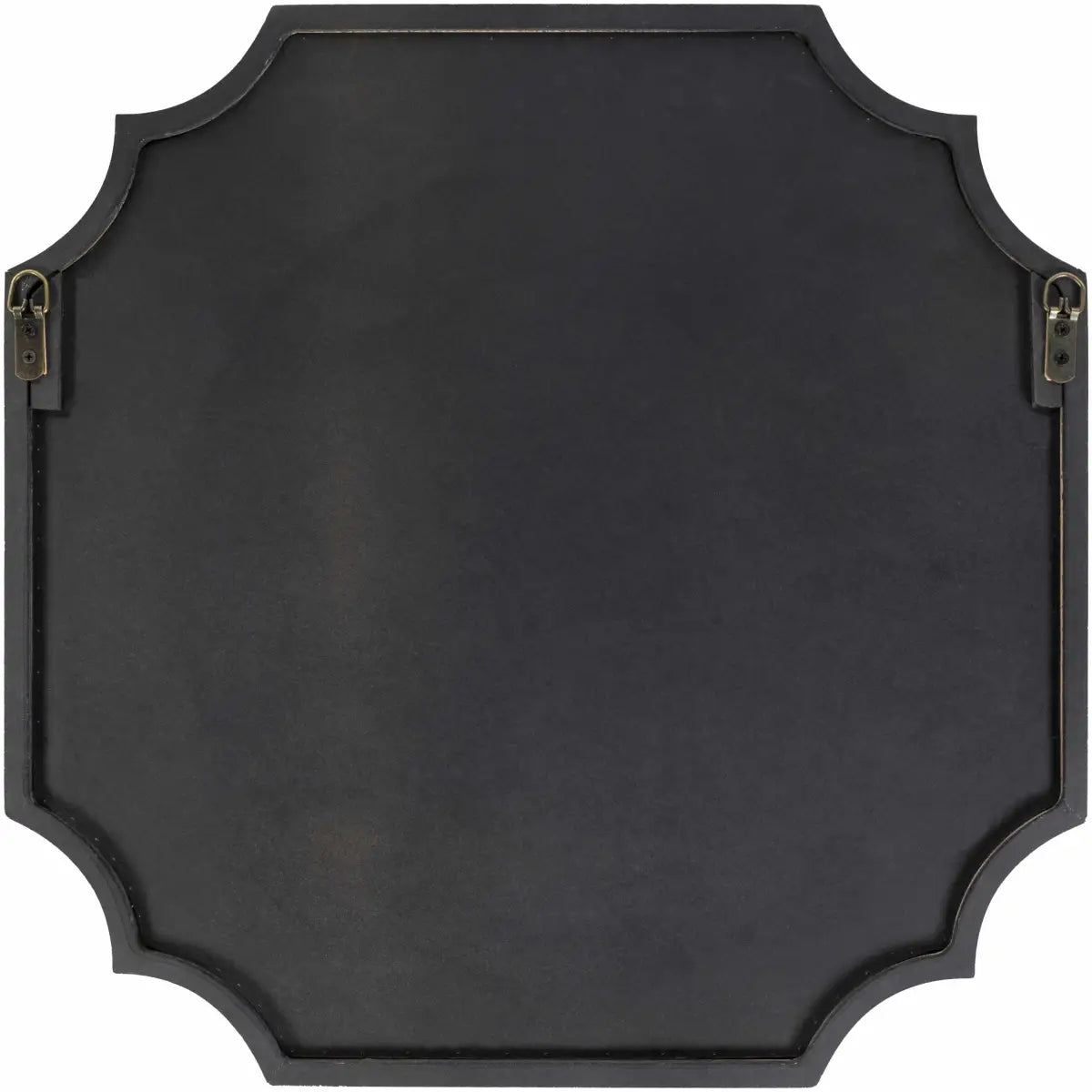 Abangay Gold Contemporary Wood Frame Mirror - 24’’H x 24’’W Specialty - Boutique Rugs