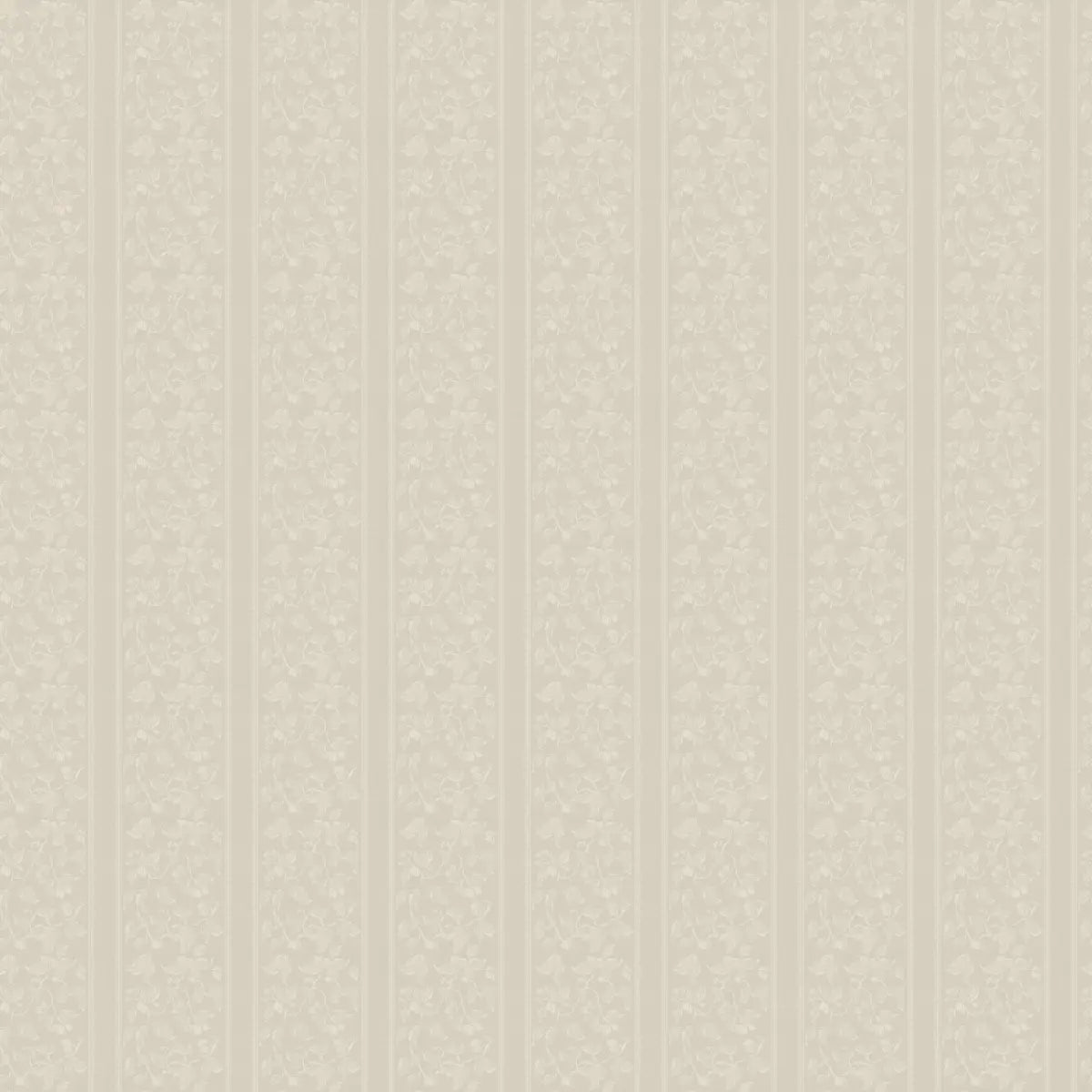 Abel Wallpaper - Traditional Floral Stripe - by The Fibery - Sample 1 foot by 1 foot / Light Sage - Loomwell Home Goods