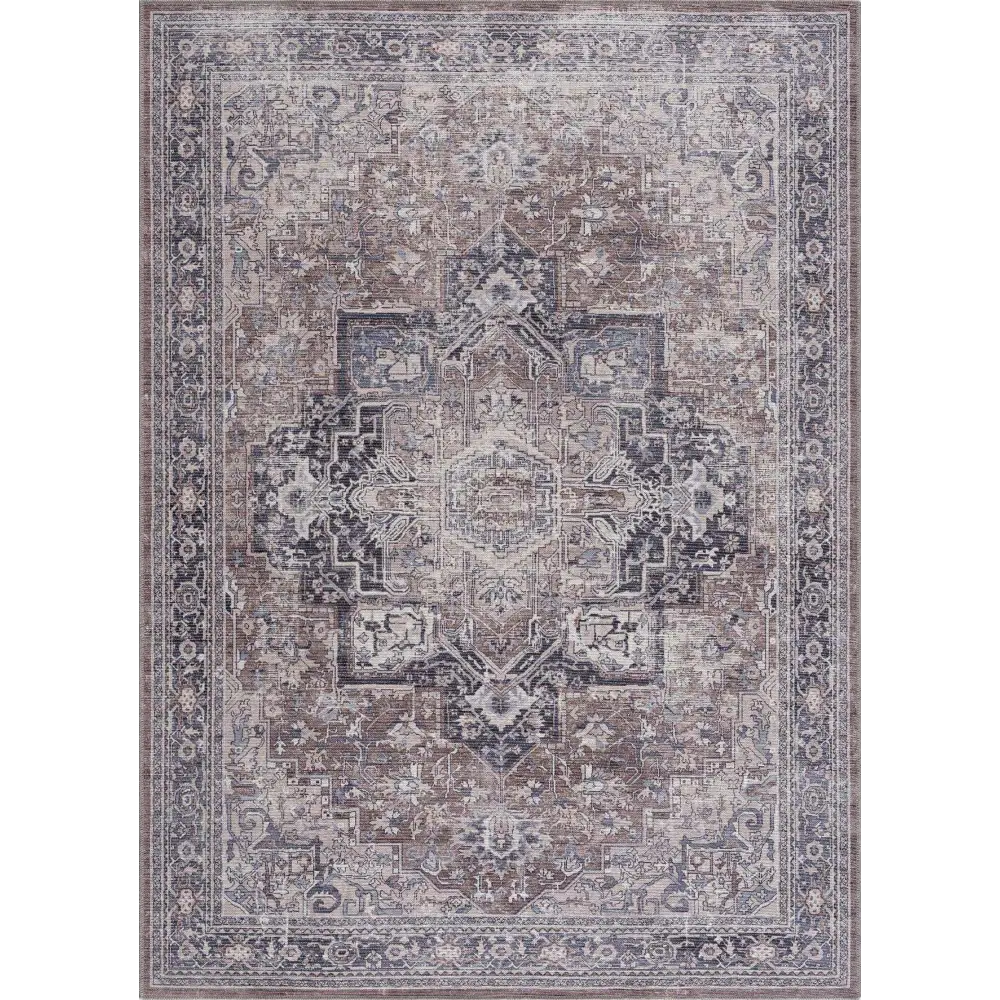Abner Washable Area Rug - Clearance - Boutique Rugs