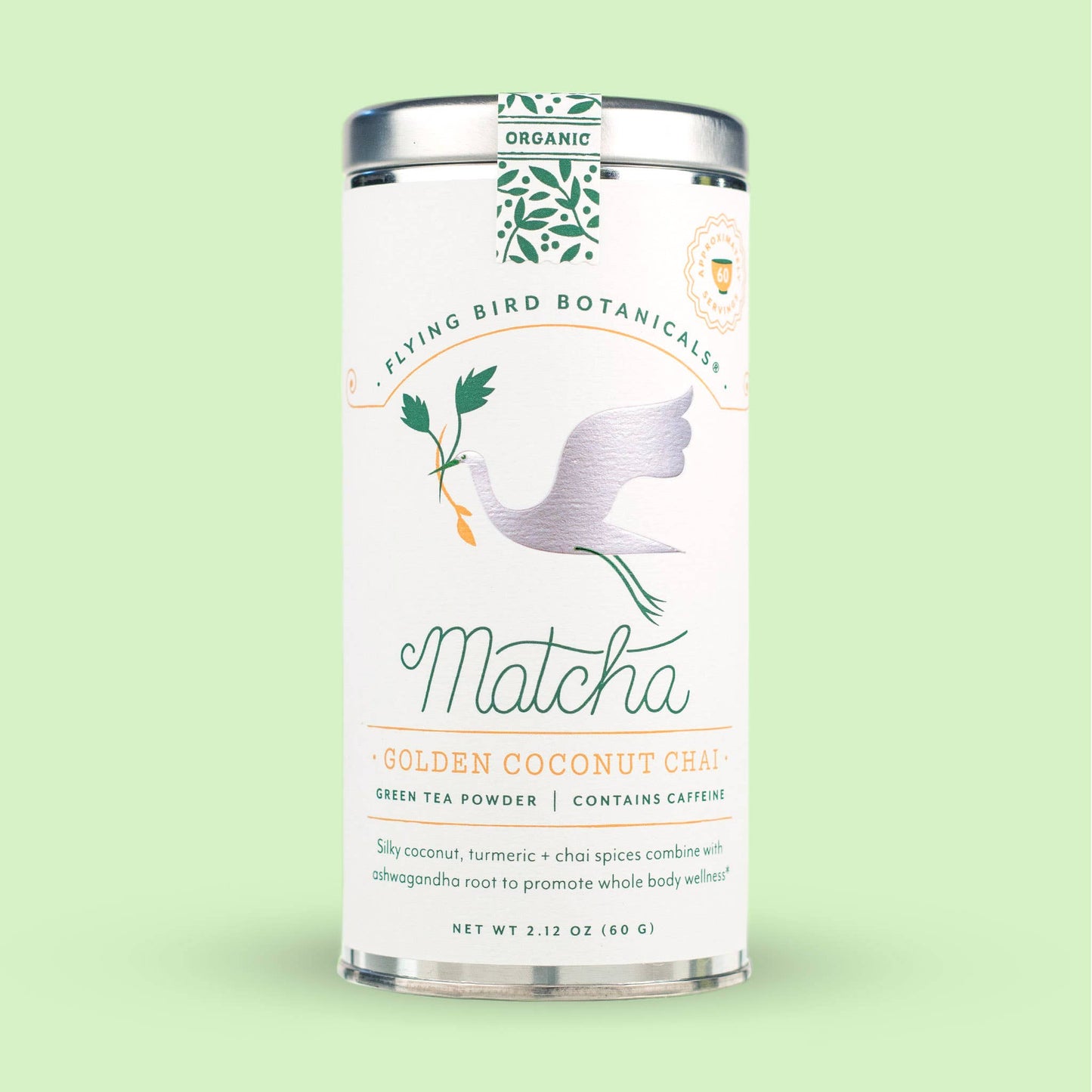 Golden Coconut Chai Matcha Green Tea Powder