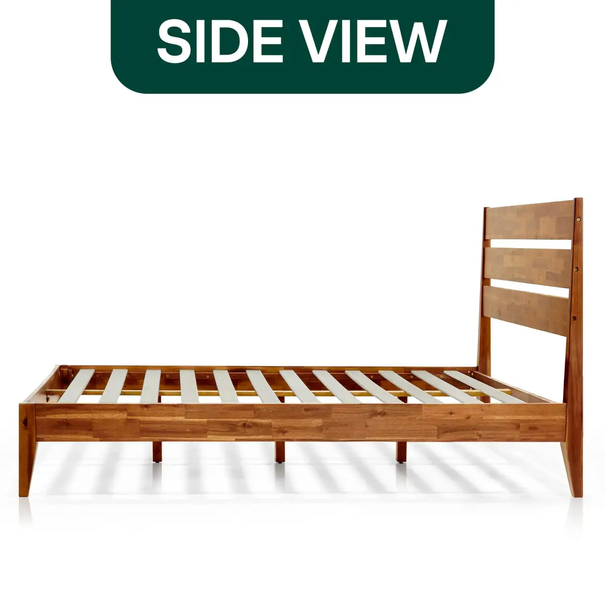 Solid Wood Bed Frame - Acacia - Stylish and Durable for Your Bedroom - Megsu