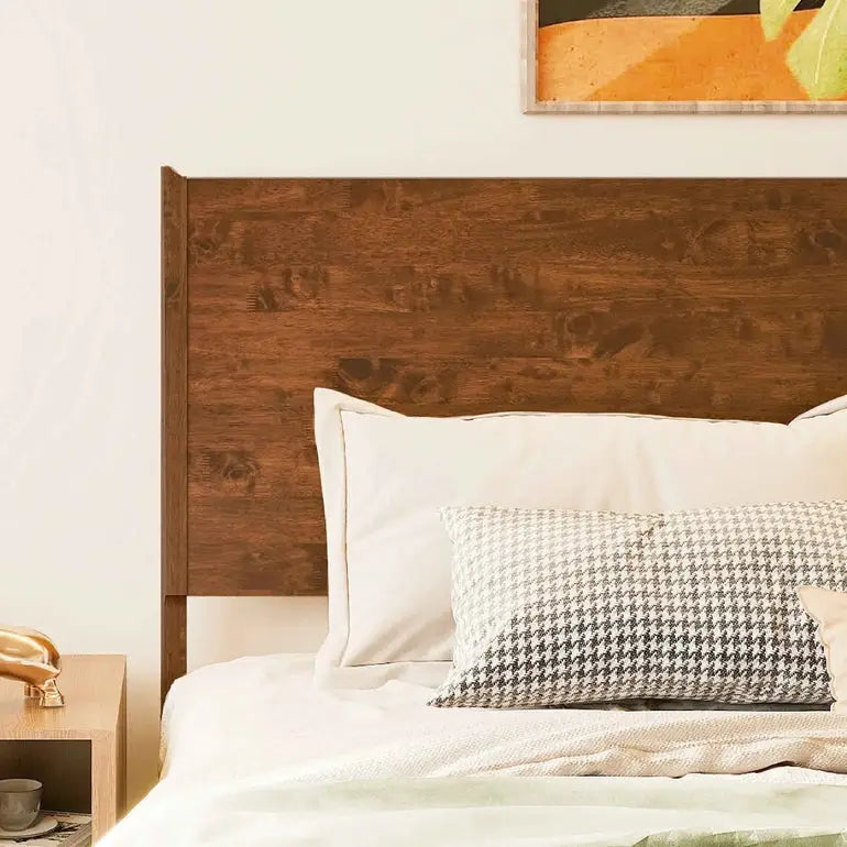 Wood Platform Bed Frame - Acacia Haven Deluxe - Ultimate Comfort and Style - Megsu