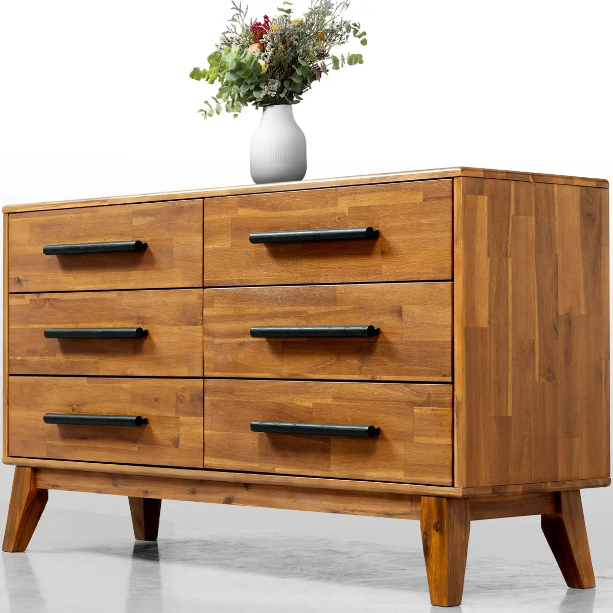 Legacy Acacia Wood Dresser Walnut