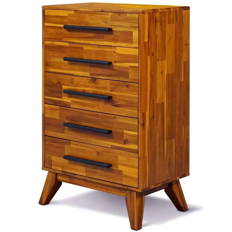 Solid Wood Dresser - Acacia - for Timeless Elegance - Megsu