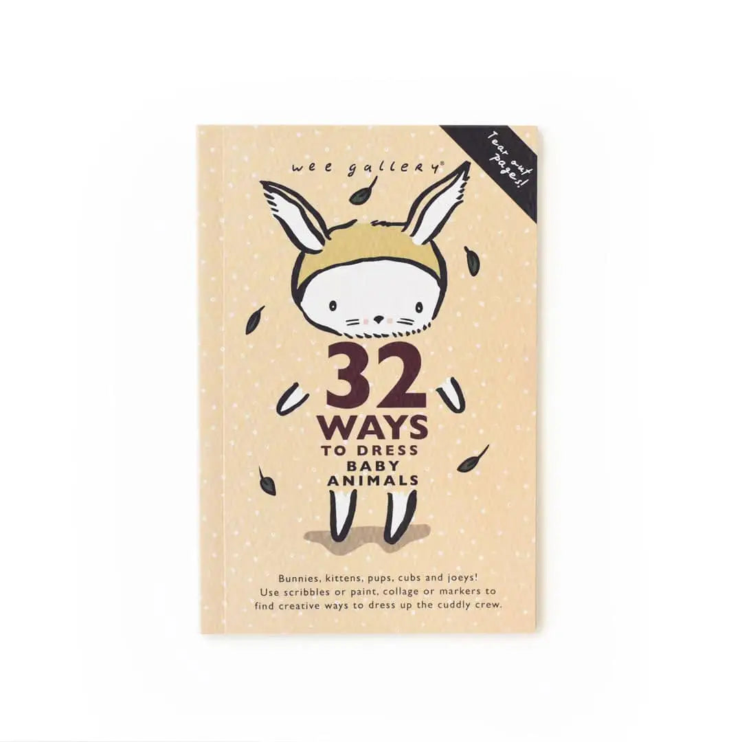 Activity Book - 32 Ways to Dress Baby Animals - Wee Gallery