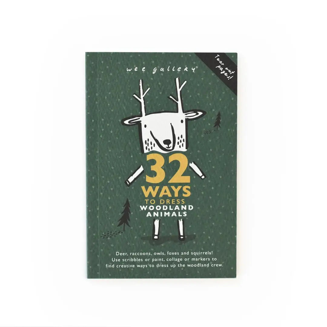 Activity Book - 32 Ways to Dress Woodland Animals - Wee Gallery