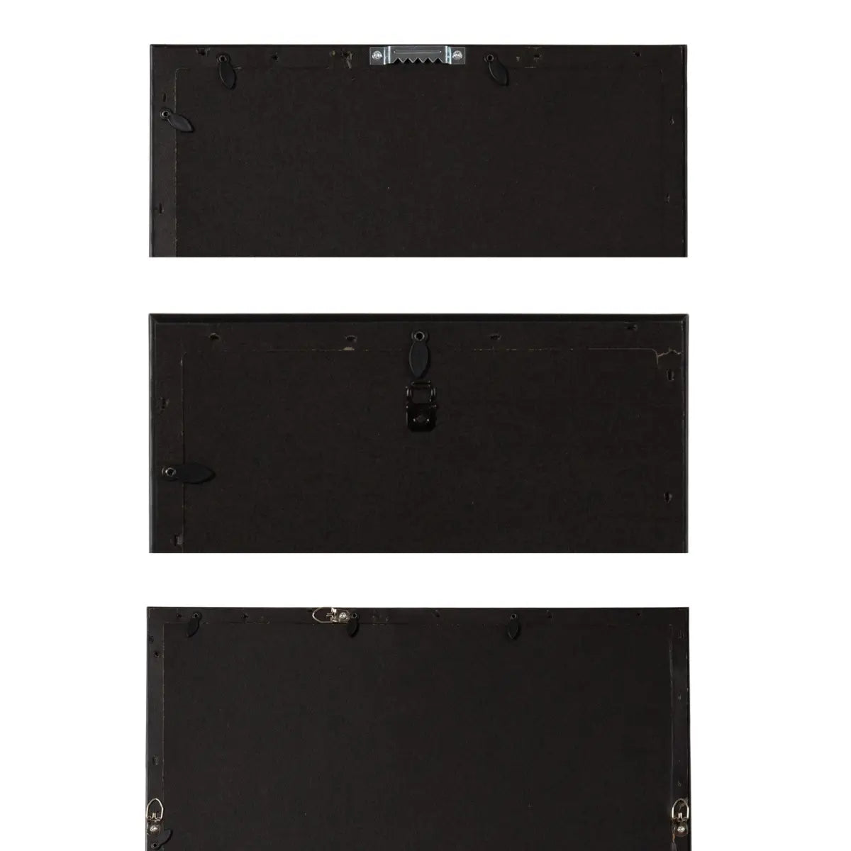 Adlynn Wall Picture Frames - Set of 5 - Gold - kateandlaurel