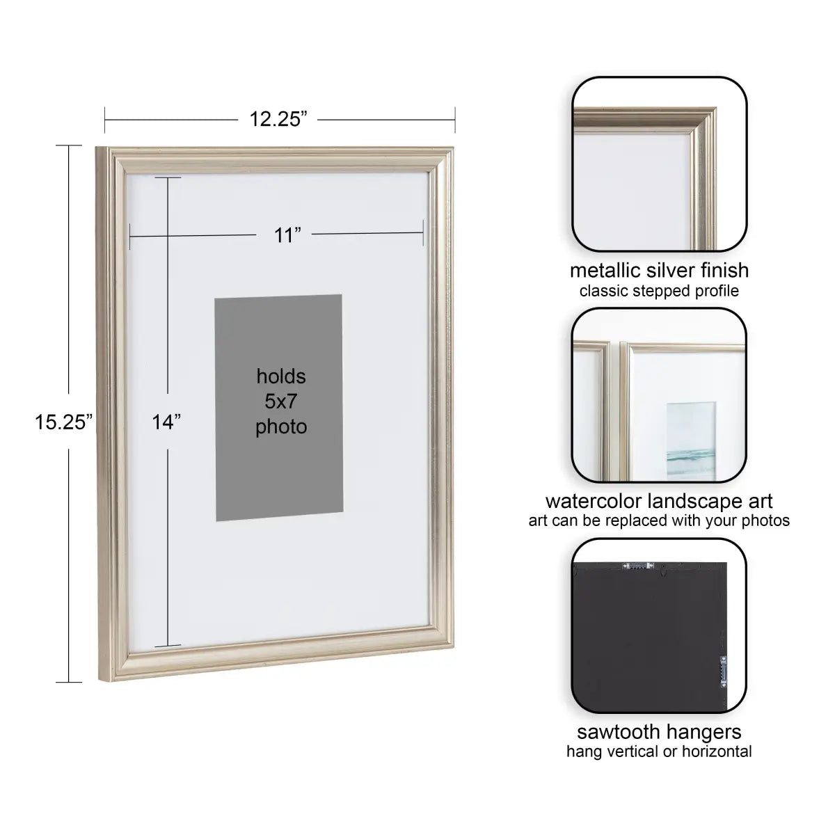 Adlynn Framed Art - Set of 3 - kateandlaurel