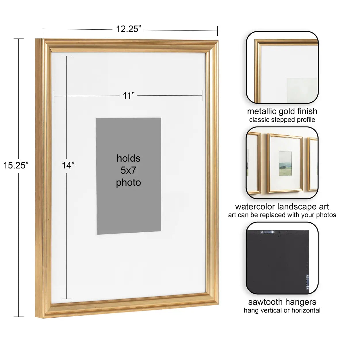 Adlynn Framed Art - Set of 3 - kateandlaurel