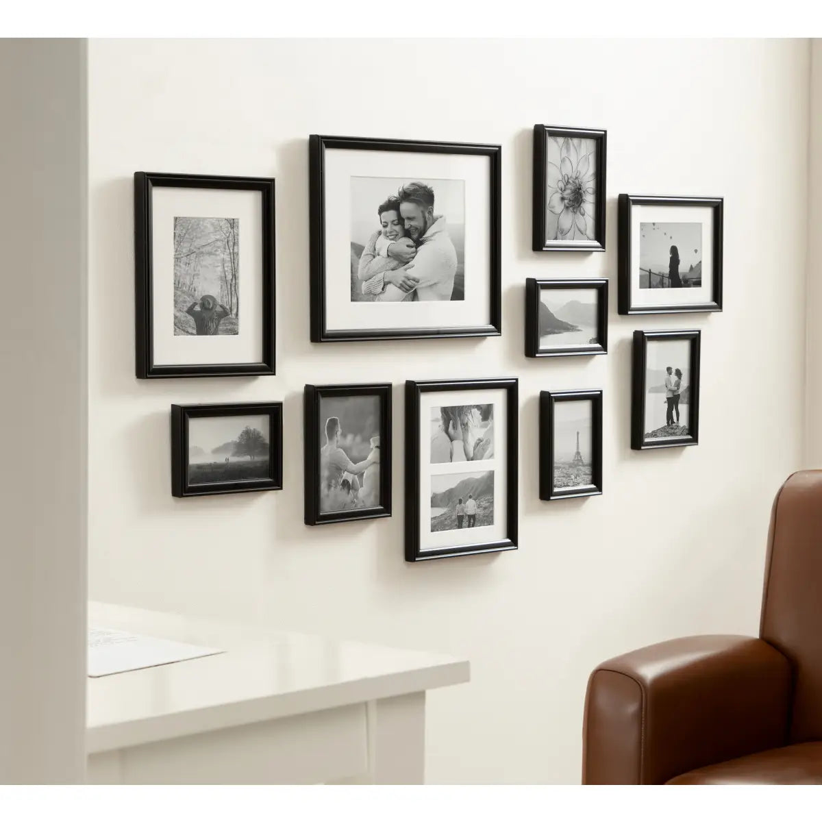 Adlynn Gallery Wall Picture Frames - Set of 10 - kateandlaurel
