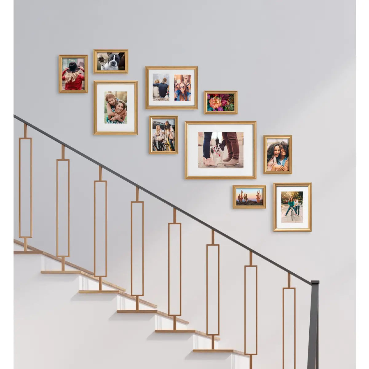 Adlynn Gallery Wall Picture Frames - Set of 10 - kateandlaurel