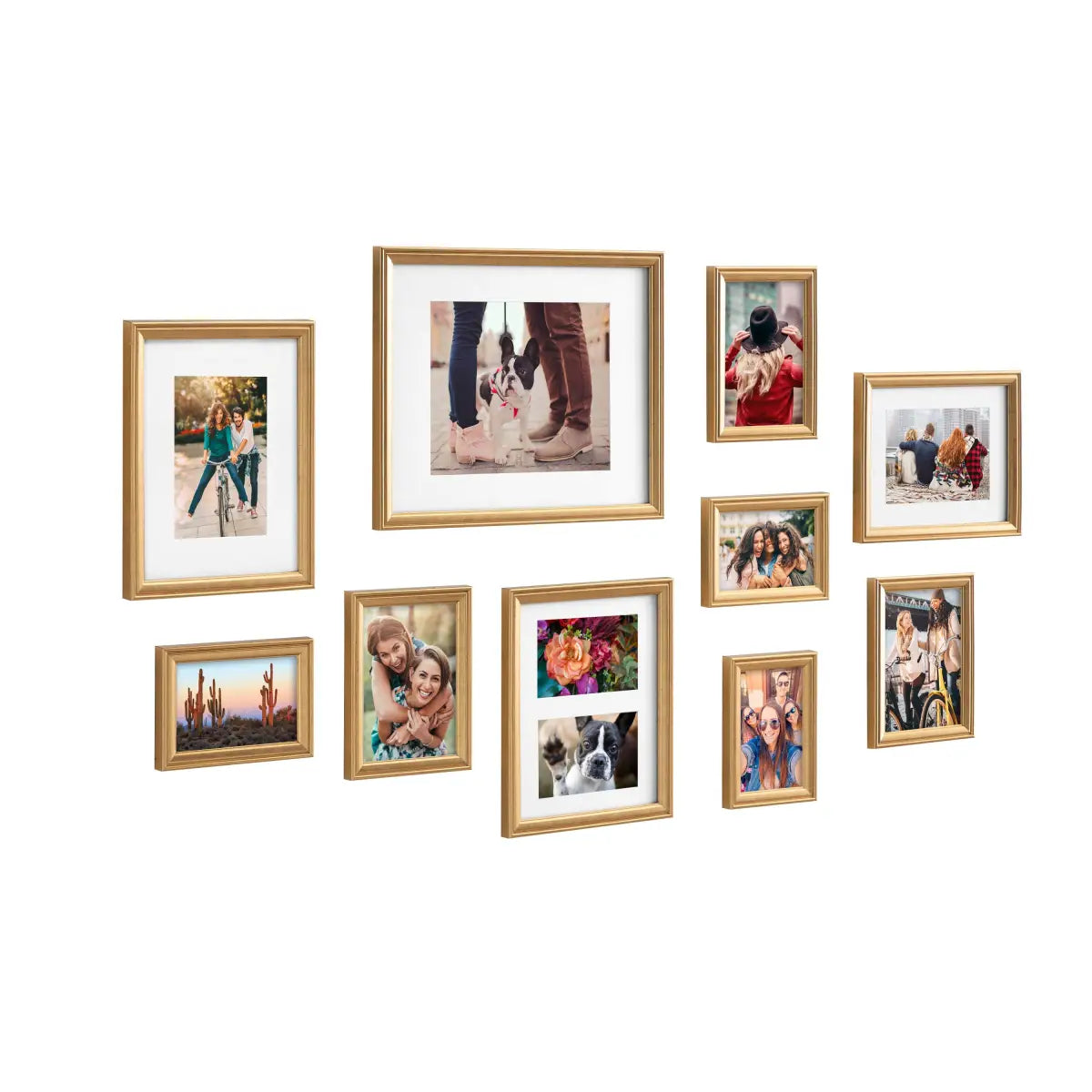 Adlynn Gallery Wall Picture Frames - Set of 10 - kateandlaurel