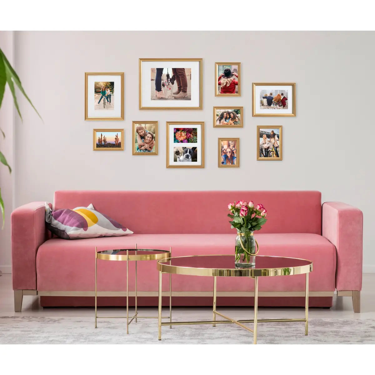 Adlynn Gallery Wall Picture Frames - Set of 10 - kateandlaurel