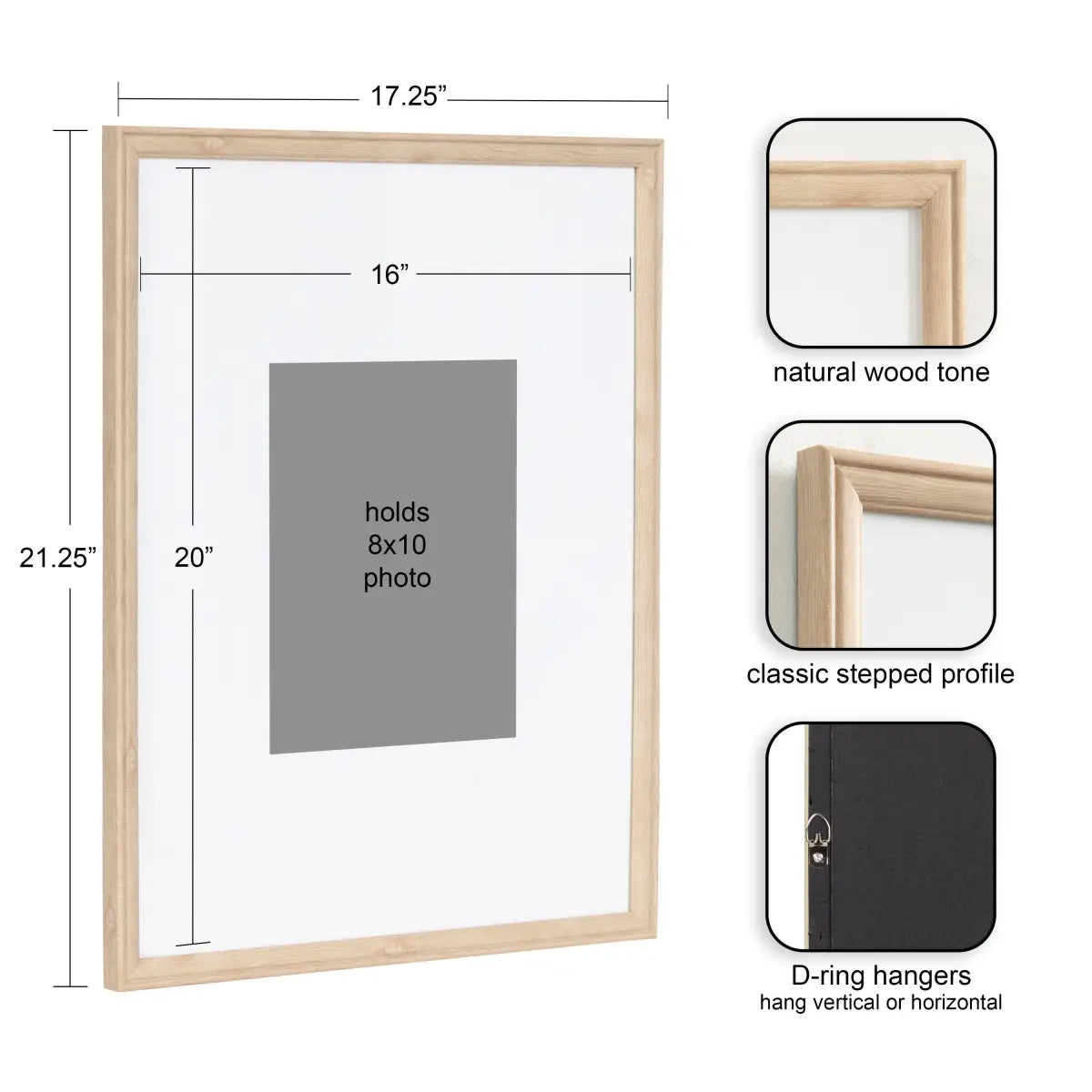 Adlynn Photo Frames - Set of 3 - kateandlaurel