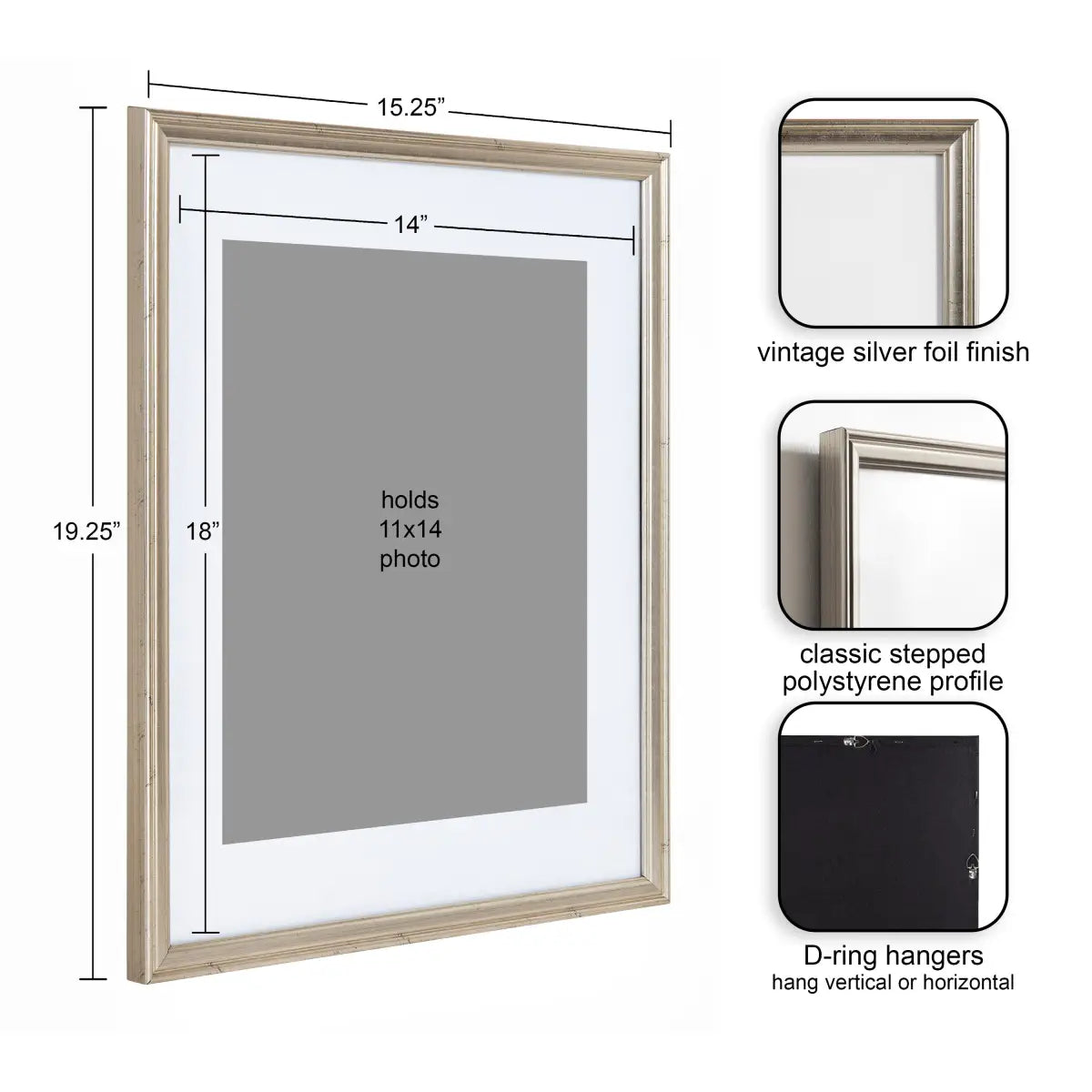 Adlynn Photo Frames - Set of 3 - kateandlaurel