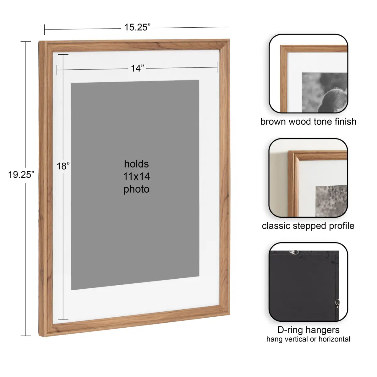 Adlynn Photo Frames - Set of 3 - kateandlaurel