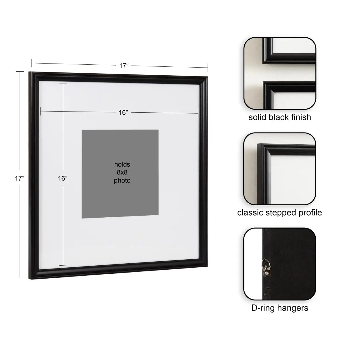 Adlynn Photo Frames - Set of 3 - kateandlaurel