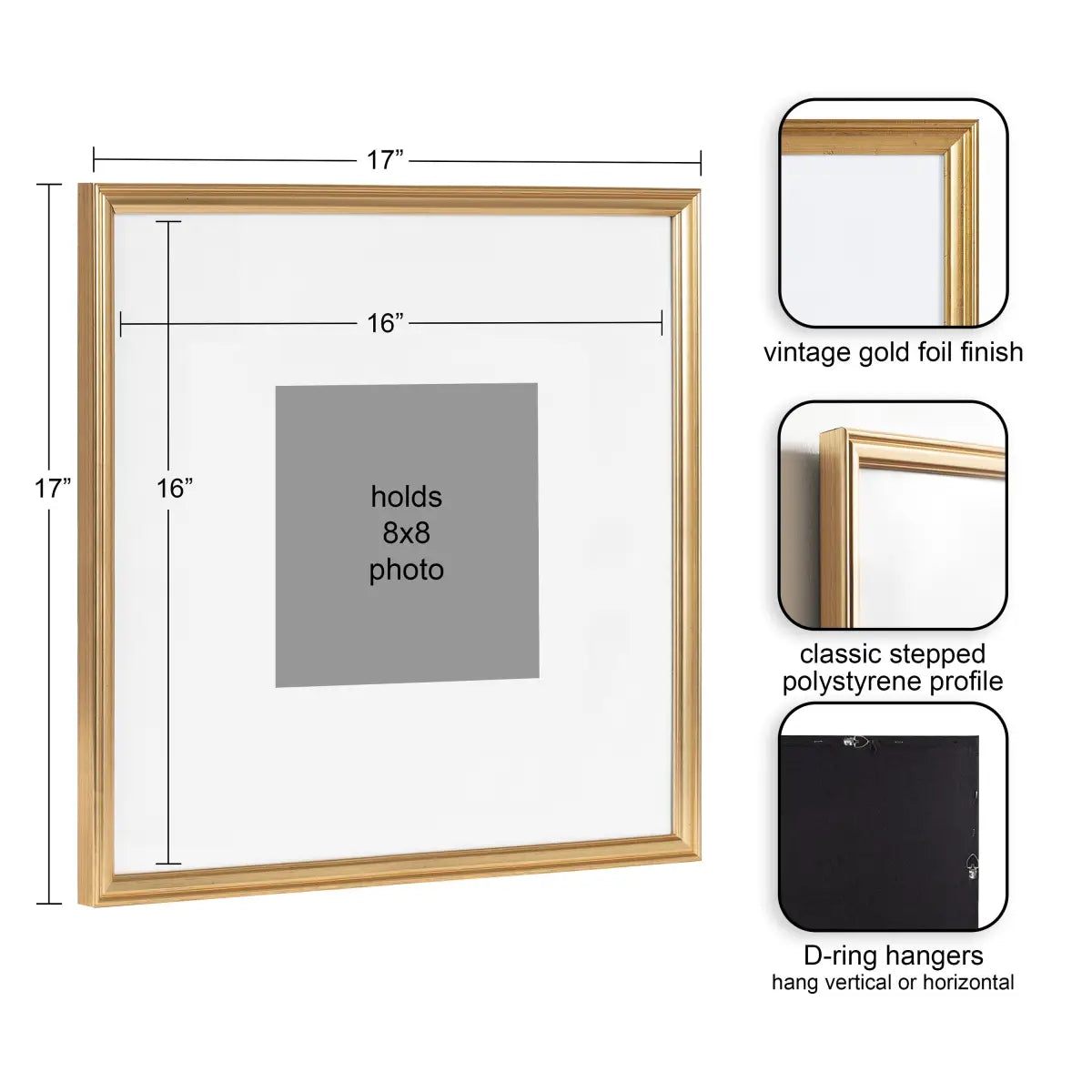 Adlynn Photo Frames - Set of 3 - kateandlaurel